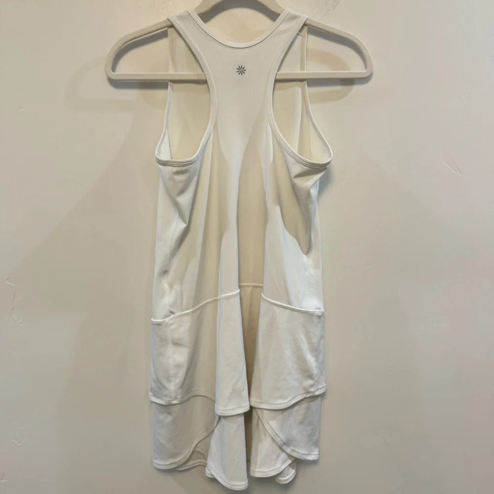 ATHLETA Girl White Swing Dress Size L/14